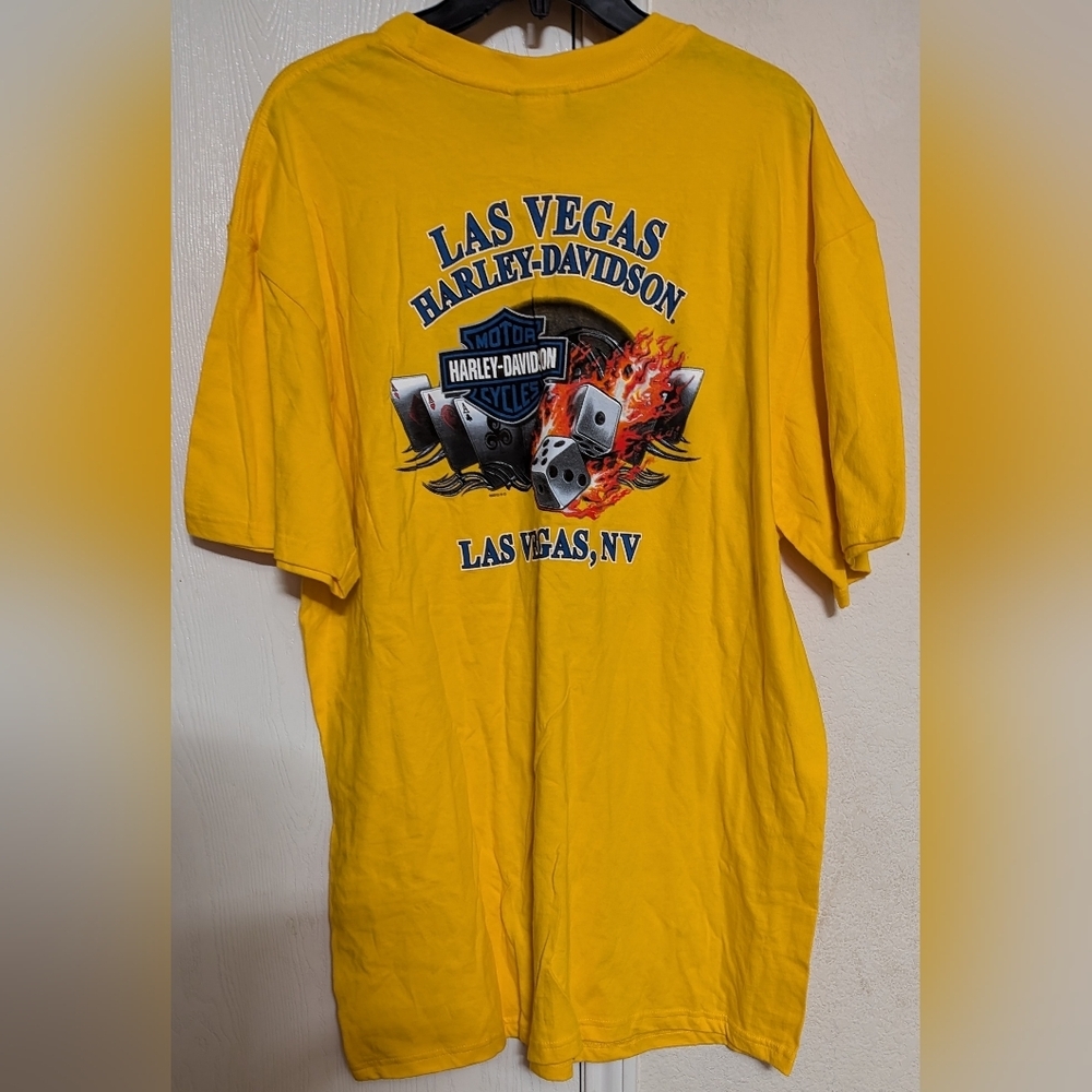 Harley-Davidson Men's Las Vegas NV Short Sleeve Tee Size XL NWT MSRP $29.95 - Picture 2 of 4